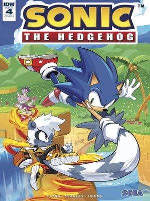 cover image of Sonic the Hedgehog (2018), Issue 4